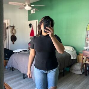 BYLT Basics Black Short Sleeve Tee